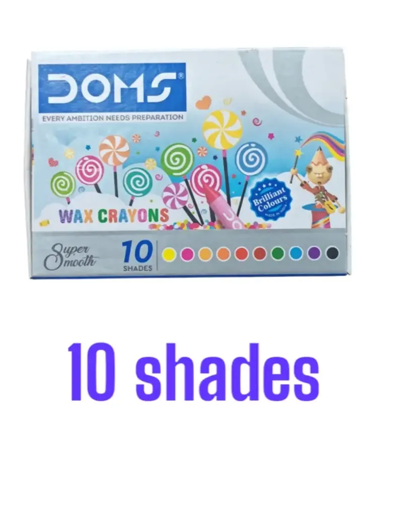 Doms wax crayons