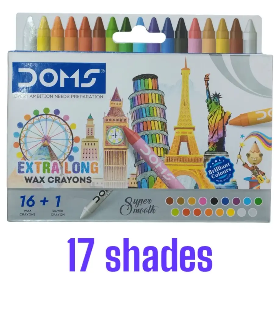 Doms wax crayons extra long