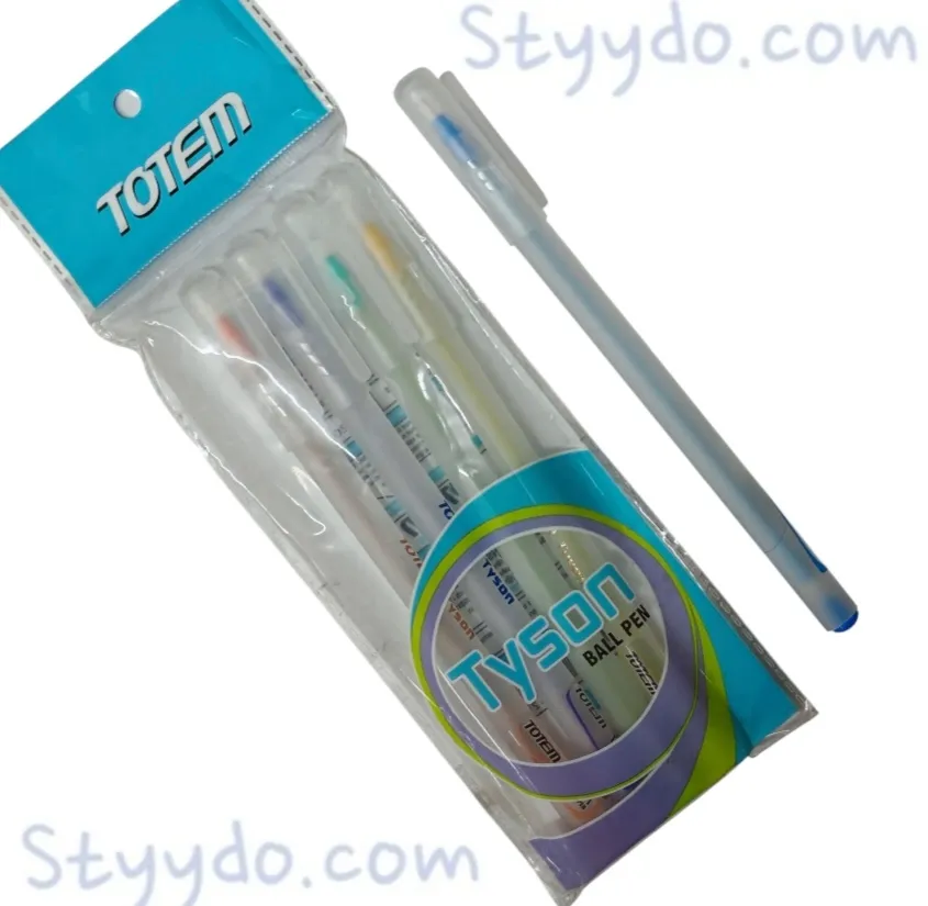 Totem tyson pack of 5 pen