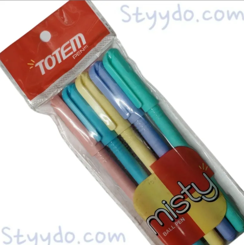 Totem misty pack of 5 pens (BLUE)