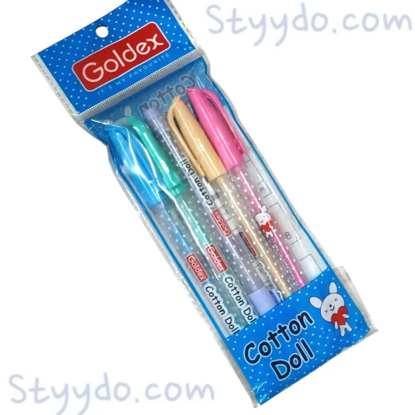 goldex pen set of 5 (klasssy)