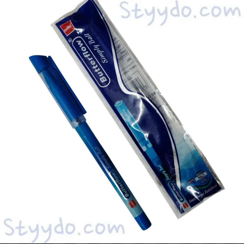 cello BUTTERFLOW pen 1 piece (BLUE)