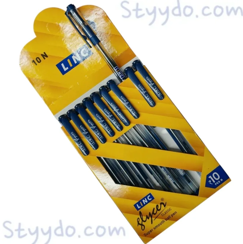LINC GLYCER 10 pen set (BLUE)