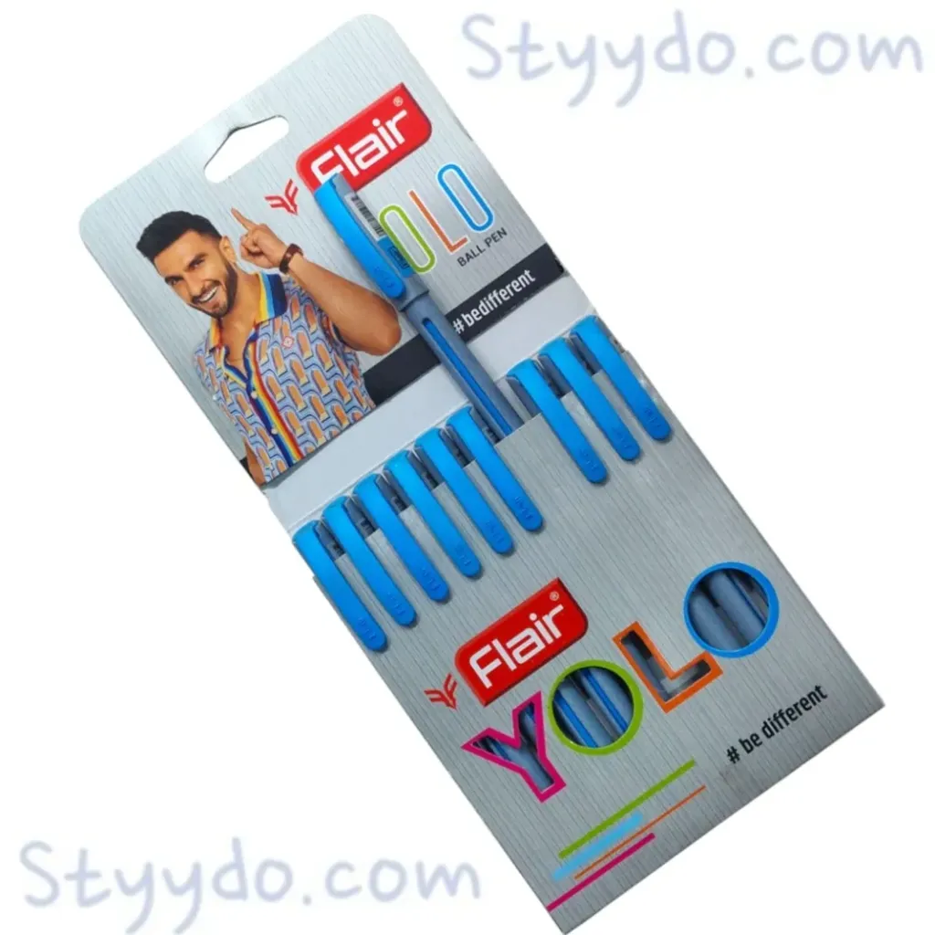 flair YOLO 10 pen set (BLUE)
