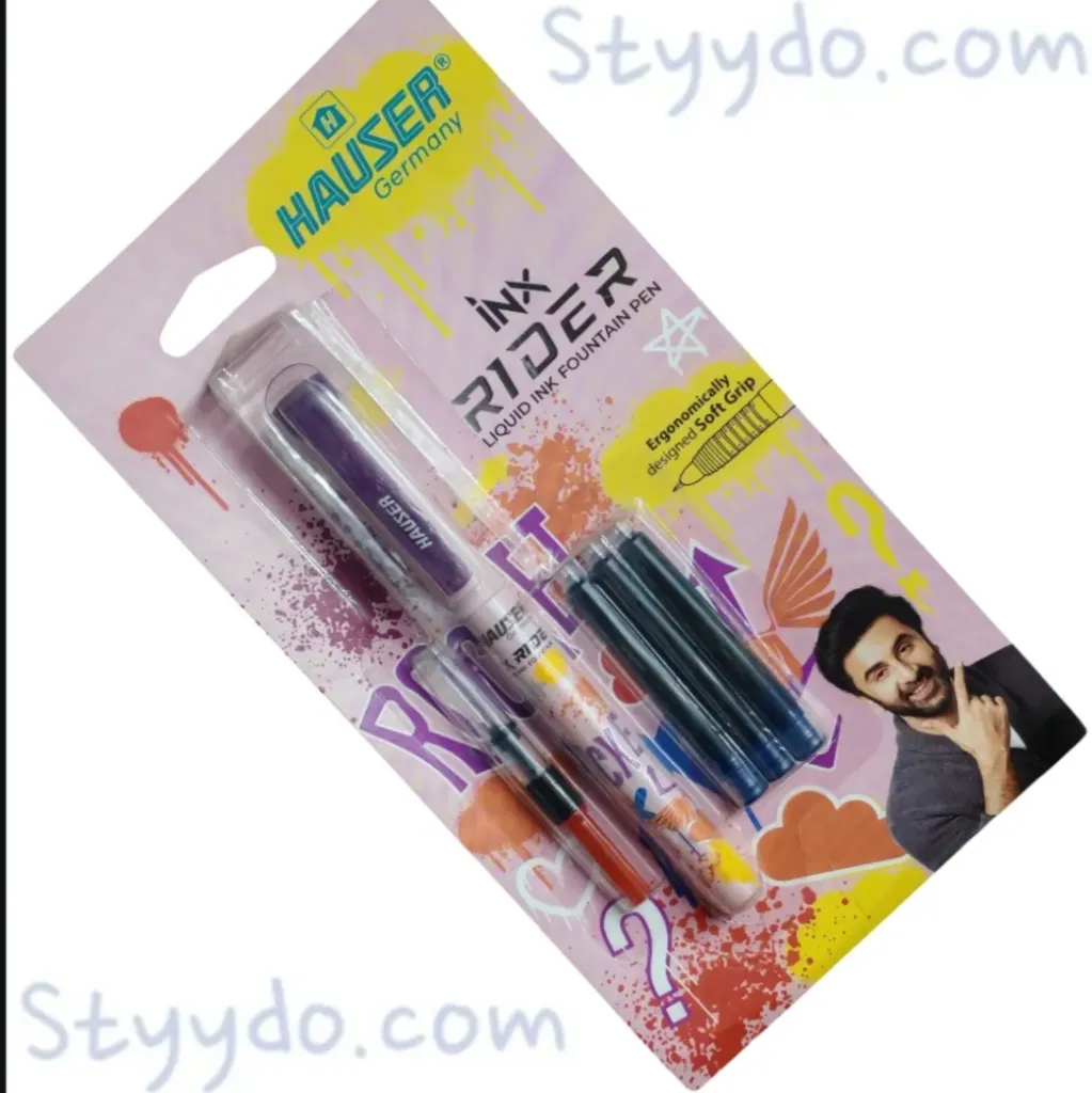 hauser inx rider fountain pen 1 piece