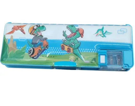 Compbox with light and sharpner