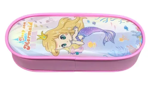 oval pencil pouch