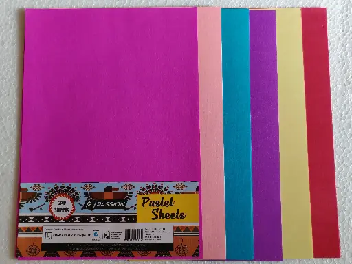 Colored craft sheet 20 pcs