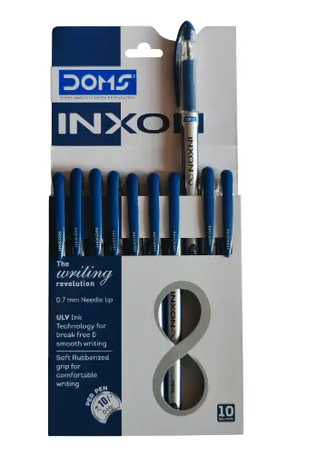 Doms inxon Ball Pen blue per piece