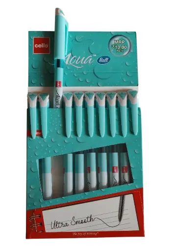 Cello Aqua Ball Pen blue per piece